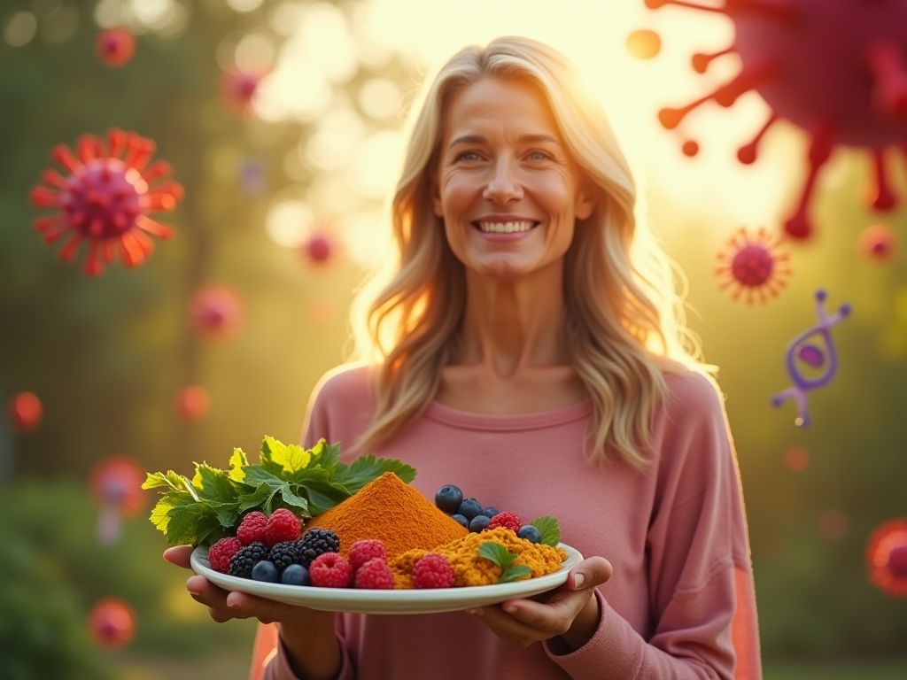 antiviral nutrition results for over 40