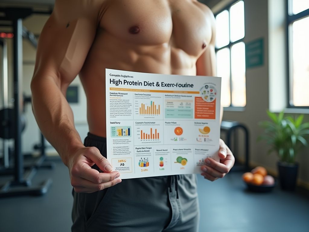 Complete Guide To High Protein Diet With Exercise Routine