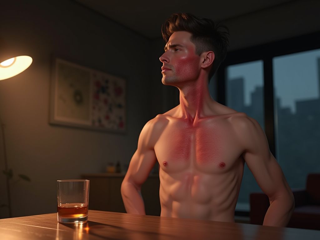 early warning signs caused by low grade inflammation and alcohol consumption