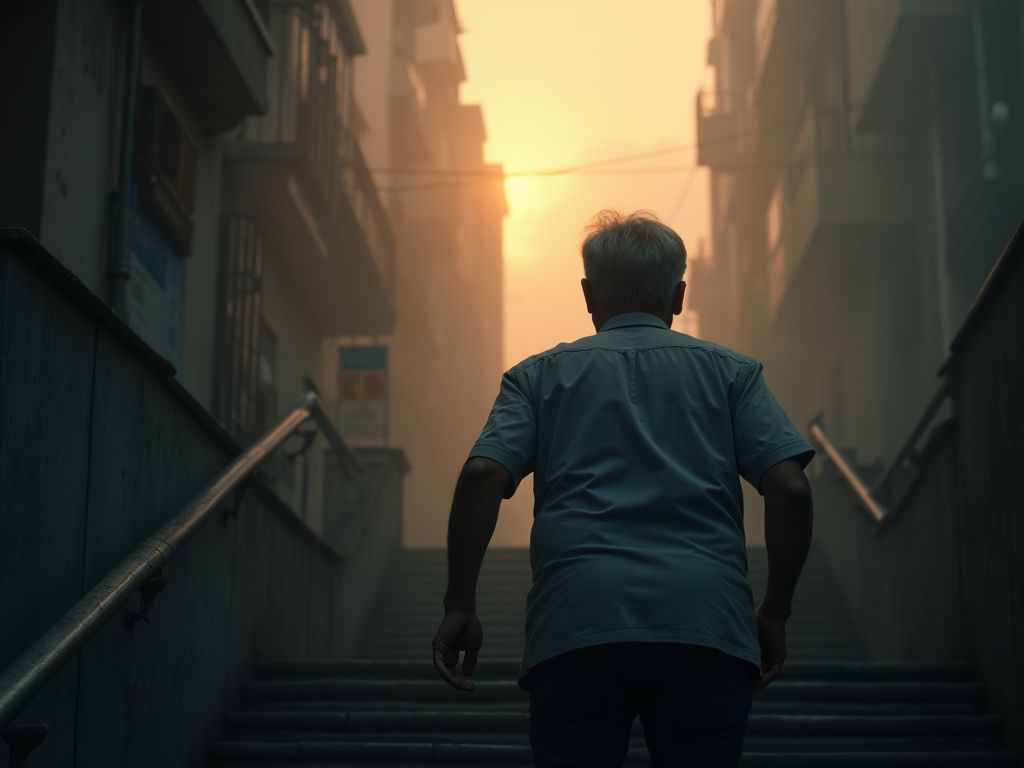 early warning signs caused by reduced endurance from smoking and air pollution exposure