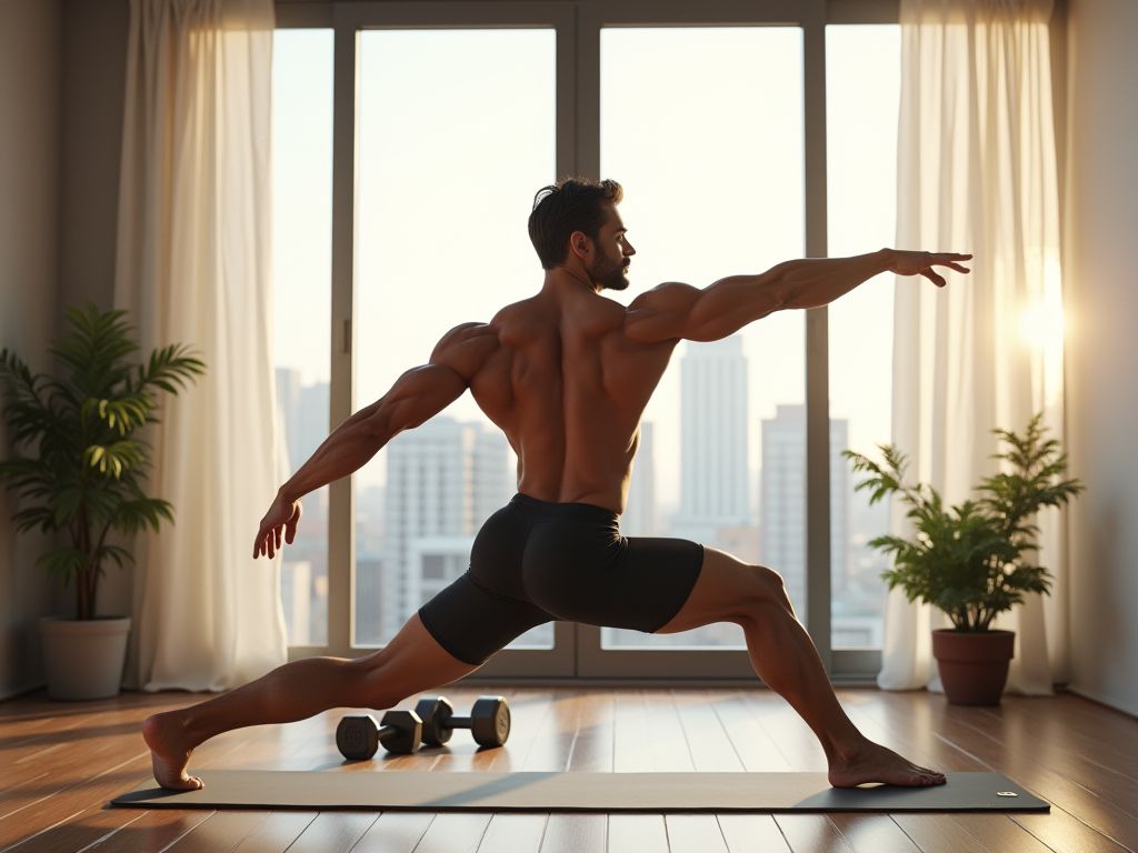 home workout routine results